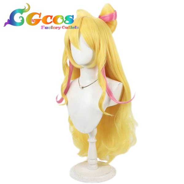 画像3: キミとアイドルプリキュア♪ ウィッグ 咲良うた キュアアイドル コスプレ衣装 (3)