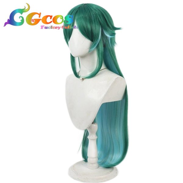 画像4: バーチャルYouTuber ウィッグ VTuber 北小路ヒスイ コスプレ衣装 (4)