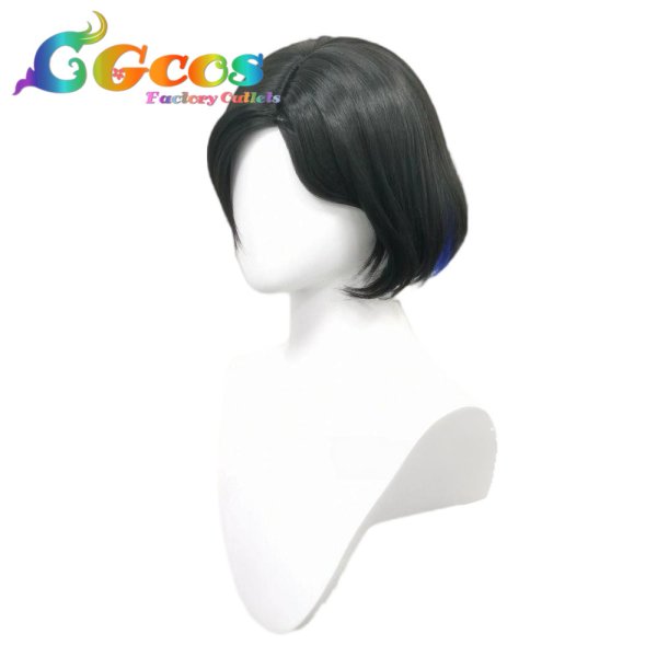 画像3: バーチャルYouTuber ウィッグ VTuber ネリッサ・レイヴンクロフト OL衣装 コスプレ衣装 (3)