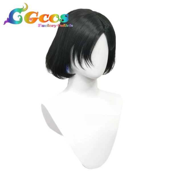 画像4: バーチャルYouTuber ウィッグ VTuber ネリッサ・レイヴンクロフト OL衣装 コスプレ衣装 (4)