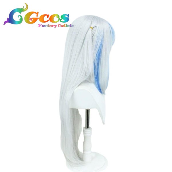 画像3: バーチャルYouTuber ウィッグ VTuber がうる・ぐら 2025新春 コスプレ衣装 (3)