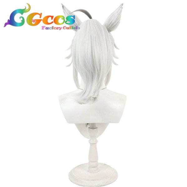 画像4: ウマ娘プリティーダービー ウィッグ オグリキャップ ジャージ コスプレ衣装 (4)