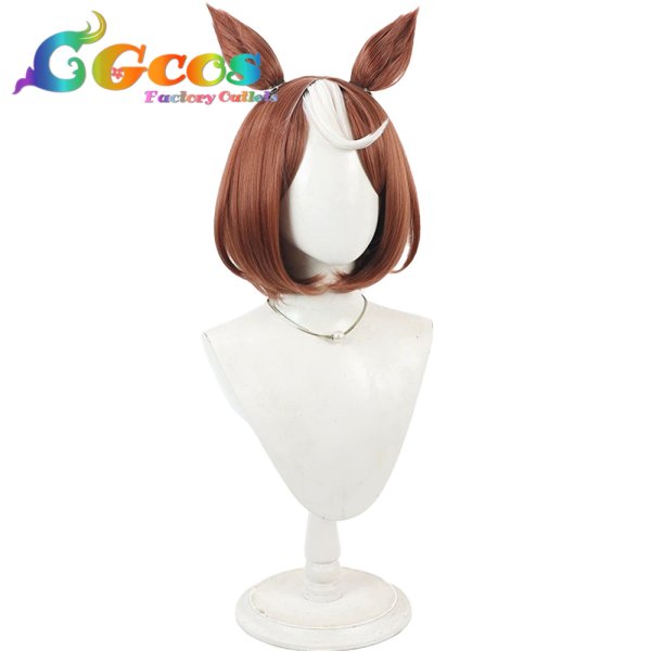 画像3: ウマ娘プリティーダービー ウィッグ ツルマルツヨシ 制服 コスプレ衣装 (3)