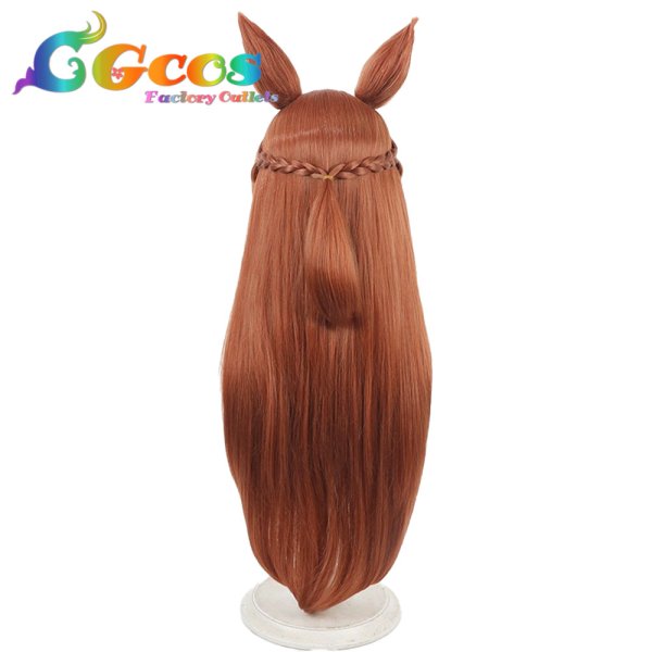 画像2: ウマ娘プリティーダービー ウィッグ カワカミプリンセス 制服 コスプレ衣装 (2)