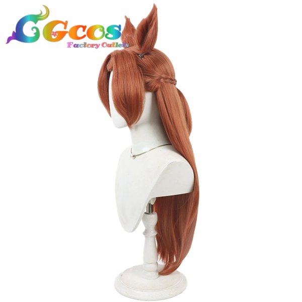 画像3: ウマ娘プリティーダービー ウィッグ カワカミプリンセス 制服 コスプレ衣装 (3)
