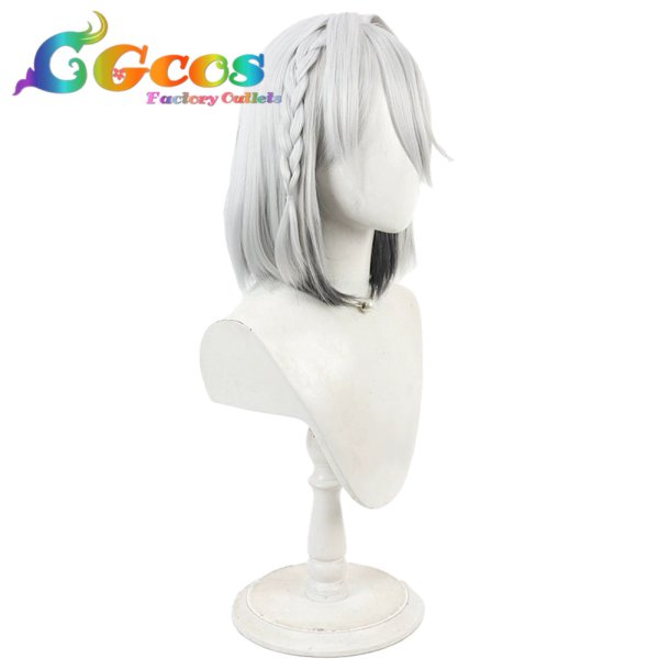 画像2: バーチャルYouTuber ウィッグ VTuber ソフィア・ヴァレンタイン 戦闘服衣装 コスプレ衣装 (2)