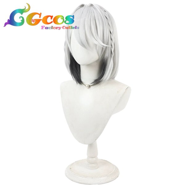 画像4: バーチャルYouTuber ウィッグ VTuber ソフィア・ヴァレンタイン 戦闘服衣装 コスプレ衣装 (4)