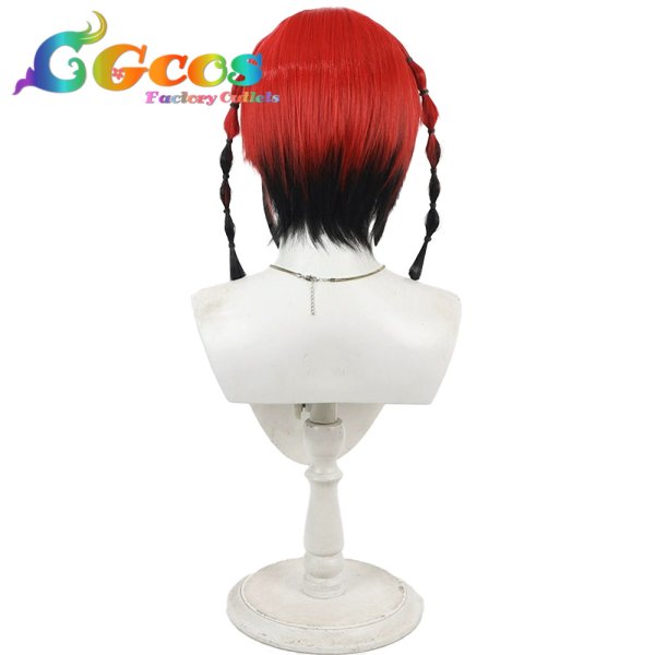 画像3: SSSS.GRIDMAN ウィッグ 飛鳥川ちせ コスプレ衣装 (3)