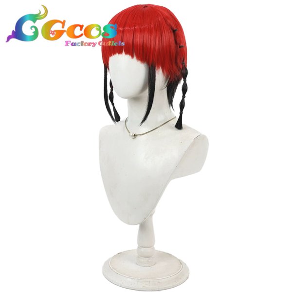 画像4: SSSS.GRIDMAN ウィッグ 飛鳥川ちせ コスプレ衣装 (4)