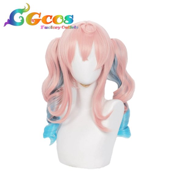画像1: 崩壊：スターレイル　ウィッグ　風菫　コスプレ衣装 (1)