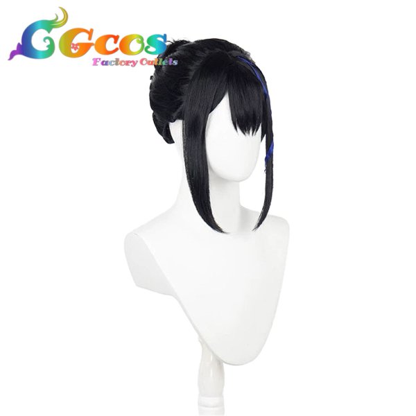 画像3: バーチャルYouTuber ウィッグ VTuber ネリッサ・レイヴンクロフト  正月衣装 コスプレ衣装 (3)