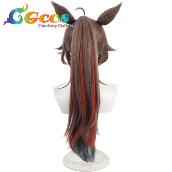 画像2: ウマ娘プリティーダービー　ウィッグ　ミスターシービー　正月　コスプレ衣装 (2)