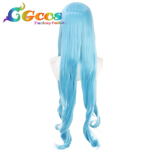 画像4: ハートキャッチプリキュア!　ウィッグ　来海えりか(キュアマリン)　キュアマリン　コスプレ衣装 (4)