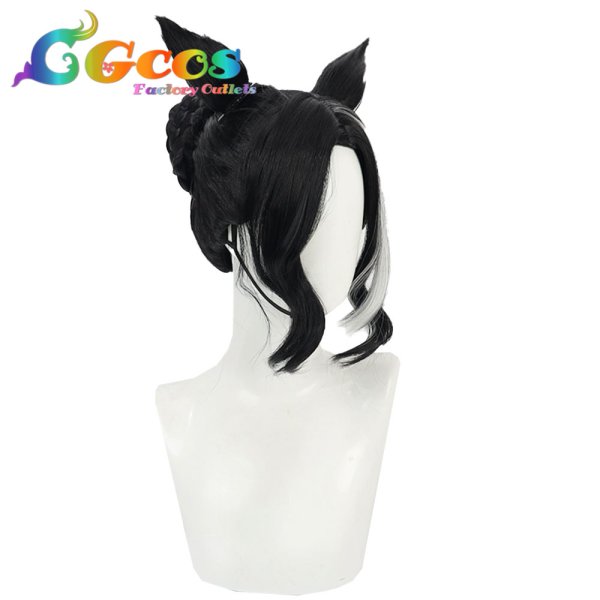 画像2: ウマ娘プリティーダービー　ウィッグ　メジロラモーヌ　コスプレ衣装 (2)