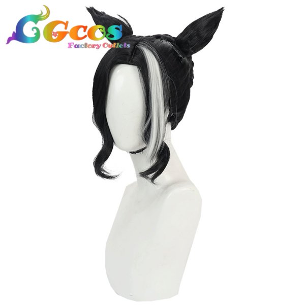 画像3: ウマ娘プリティーダービー　ウィッグ　メジロラモーヌ　コスプレ衣装 (3)