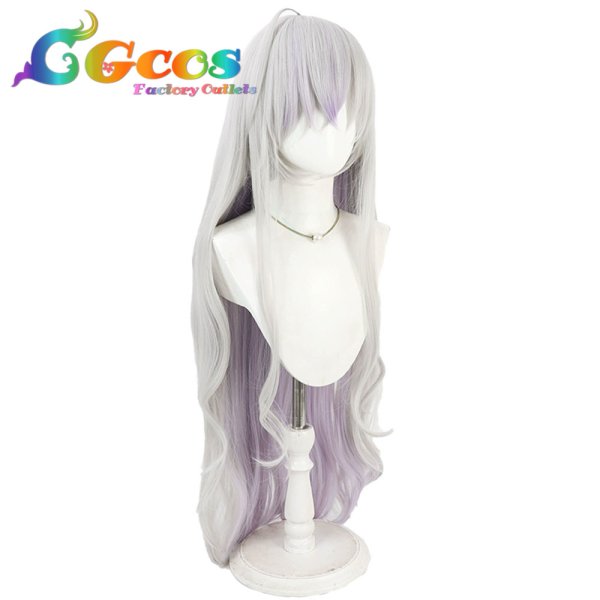 画像3: 学園アイドルマスター　ウィッグ　白草月花　コスプレ衣装 (3)