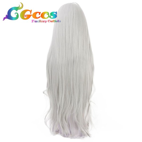 画像4: 学園アイドルマスター　ウィッグ　白草月花　コスプレ衣装 (4)