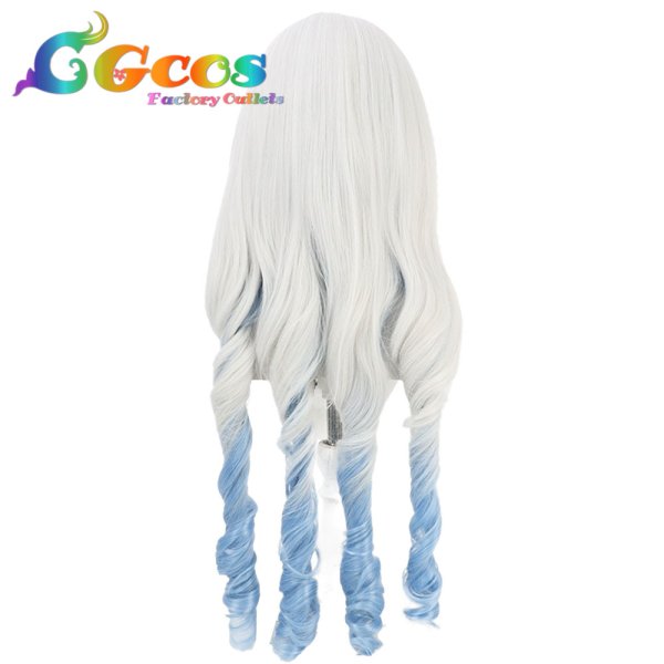 画像4: アイカツスターズ!　ウィッグ　白銀リリィ　コスプレ衣装 (4)