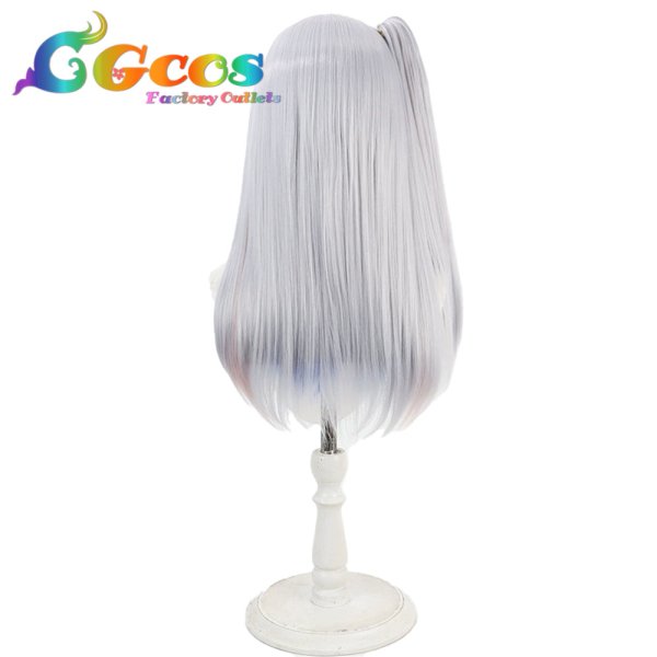 画像3: バーチャルYouTuber　ウィッグ　VTuber　天音かなた　天界警備任務衣装　コスプレ衣装 (3)