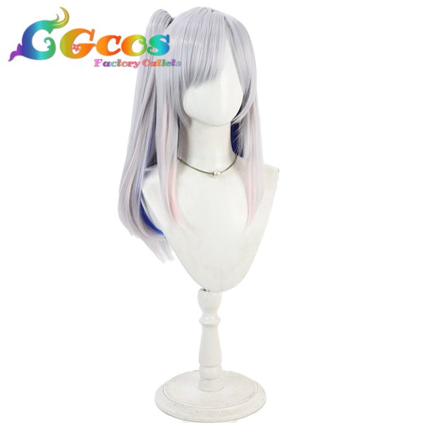 画像4: バーチャルYouTuber　ウィッグ　VTuber　天音かなた　天界警備任務衣装　コスプレ衣装 (4)