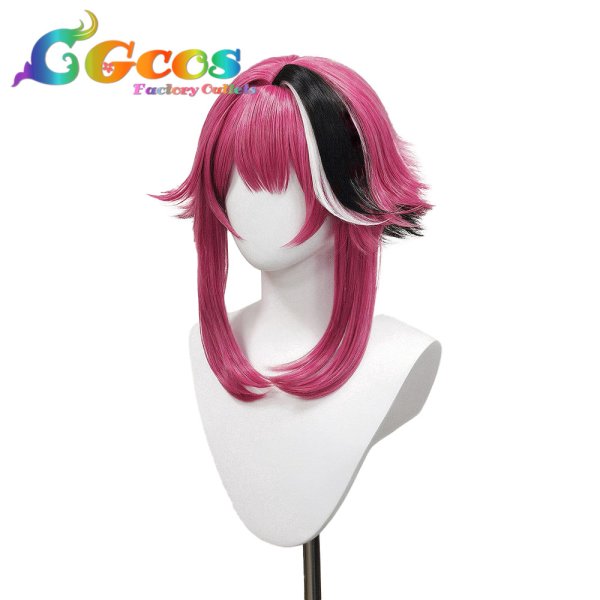 画像1: バーチャルYouTuber　ウィッグ　VTuber　ラオーラ・パンテーラ　Gothera　コスプレ衣装 (1)