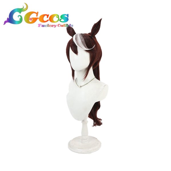 画像3: ウマ娘プリティーダービー　ウィッグ　トウカイテイオー　ビヨンド・ザ・ホライズン　コスプレ衣装 (3)