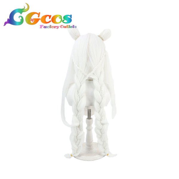 画像4: バーチャルYouTuber　ウィッグ　VTuber　白上フブキ　魔法少女ホロウィッチ！　コスプレ衣装 (4)