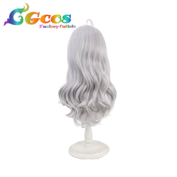 画像4: ブルーアーカイブ　ウィッグ　ミレニアム生徒　コスプレ衣装 (4)