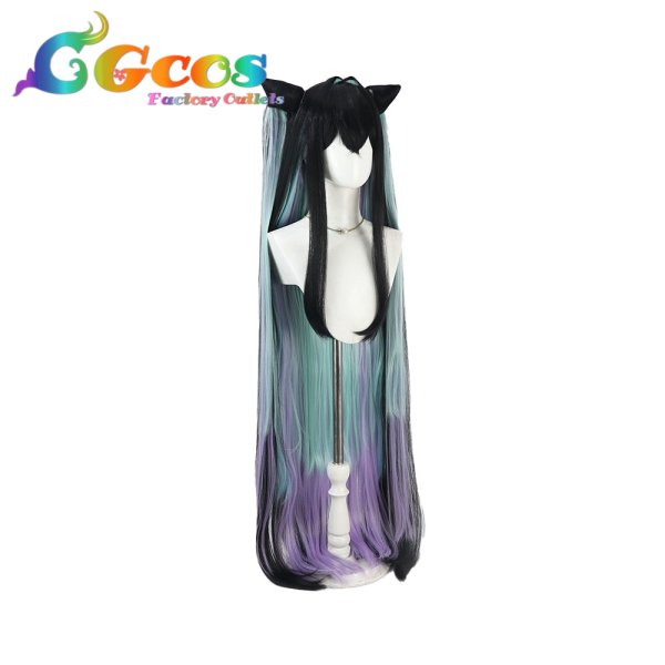 画像2: 勝利の女神：NIKKE　ウィッグ　リトルマーメイド　コスプレ衣装 (2)