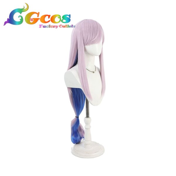 画像2: ブルーアーカイブ　ウィッグ　白石ウタハ　コスプレ衣装 (2)