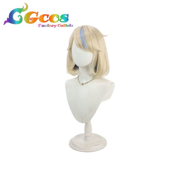 画像3: バーチャルYouTuber　ウィッグ　VTuber　町田ちま　セーラー　コスプレ衣装 (3)