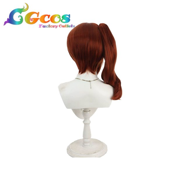 画像4: アイドルマスター シンデレラガールズ　ウィッグ　五十嵐響子　コスプレ衣装 (4)