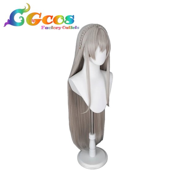 画像2: ブルーアーカイブ　ウィッグ　桐藤ナギサ　コスプレ衣装 (2)