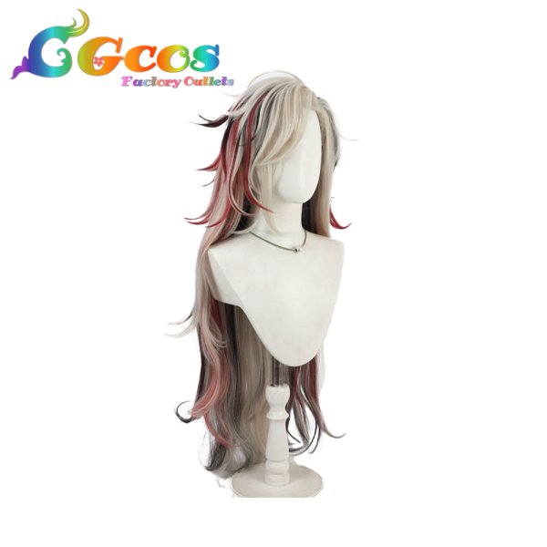 画像2: 刀剣乱舞　ウィッグ　道誉一文字　コスプレ衣装 (2)