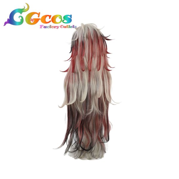 画像4: 刀剣乱舞　ウィッグ　道誉一文字　コスプレ衣装 (4)