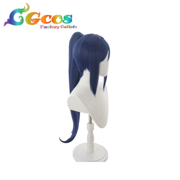 画像2: ラブライブ! サンシャイン!!　ウィッグ　松浦果南　コスプレ衣装 (2)