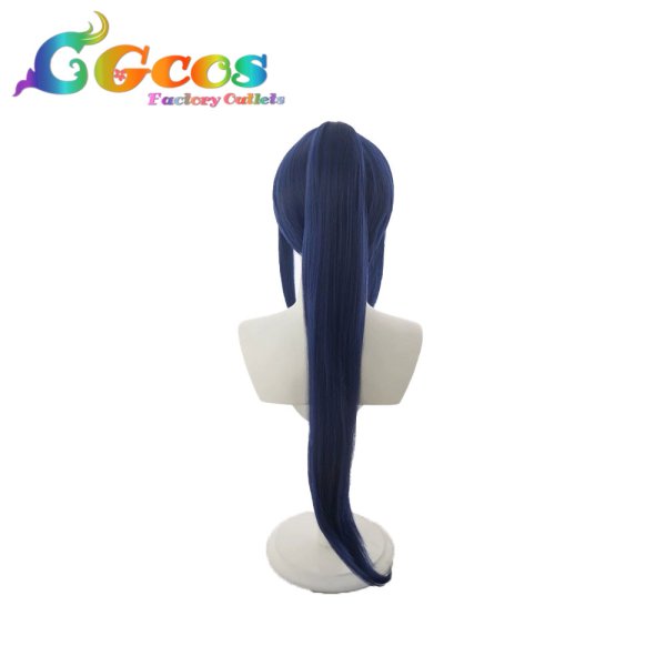 画像4: ラブライブ! サンシャイン!!　ウィッグ　松浦果南　コスプレ衣装 (4)