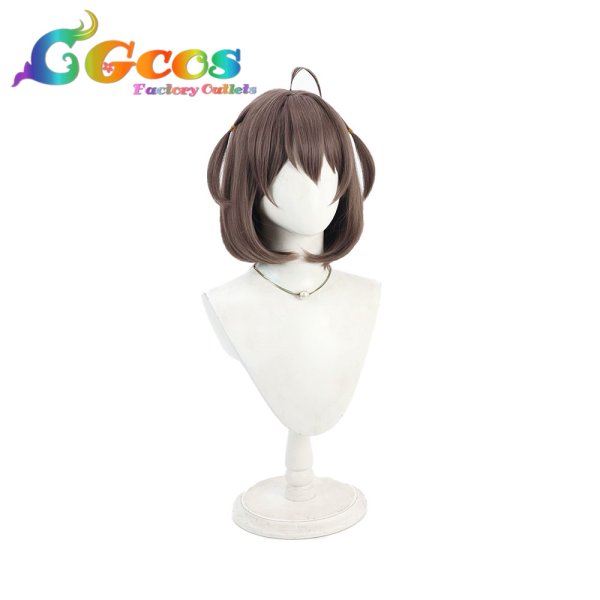 画像2: バーチャルYouTuber　ウィッグ　VTuber　夏色まつり　サブカルジャージ衣装　コスプレ衣装 (2)