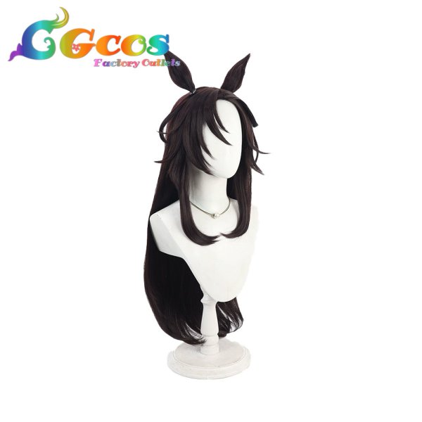 画像2: ウマ娘プリティーダービー　ウィッグ　スピードシンボリ　コスプレ衣装 (2)