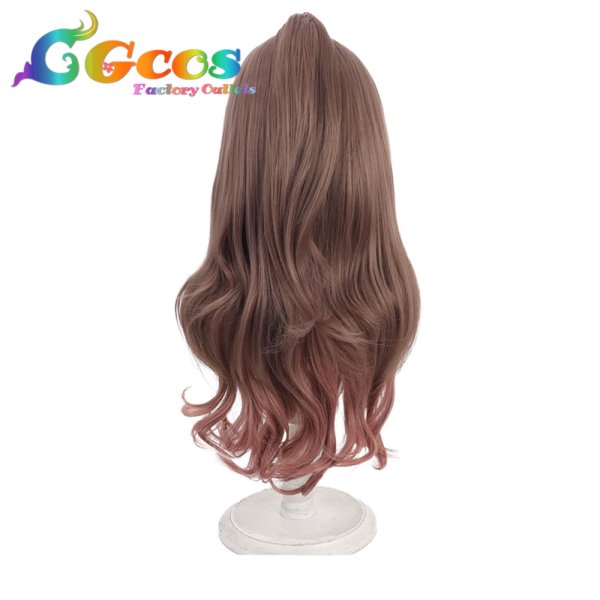 画像2: アイドルマスター シャイニーカラーズ　ウィッグ　月岡恋鐘　白いツバサ　コスプレ衣装 (2)