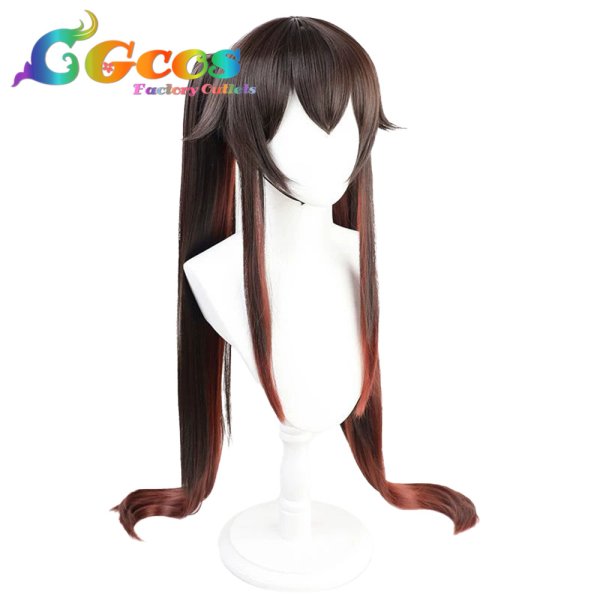 画像2: 原神(げんしん)　ウィッグ　胡桃(フータオ）　コスプレ衣装 (2)