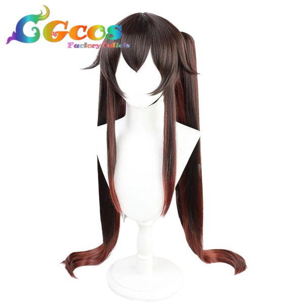 画像3: 原神(げんしん)　ウィッグ　胡桃(フータオ）　コスプレ衣装 (3)