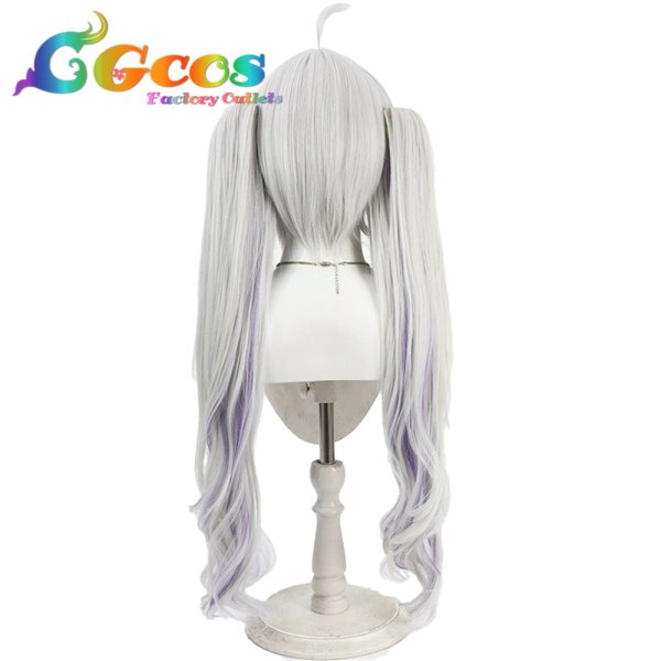 画像4: バーチャルYouTuber　ウィッグ　VTuber　東雪蓮　3周年記念　コスプレ衣装 (4)