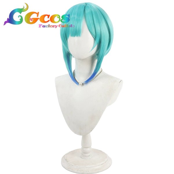 画像2: バーチャルYouTuber　ウィッグ　VTuber　潤羽るしあ　制服　コスプレ衣装 (2)