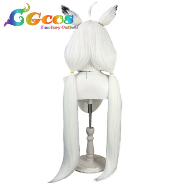 画像2: バーチャルYouTuber　ウィッグ　VTuber　白上フブキ　部屋着　コスプレ衣装 (2)