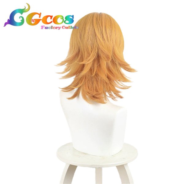 画像2: 出禁のモグラ　ウィッグ　桐原八重子　コスプレ衣装 (2)