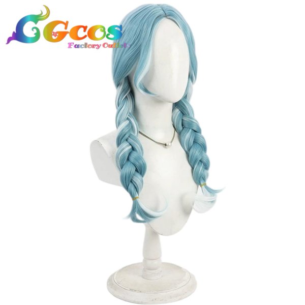 画像2: バーチャルYouTuber　ウィッグ　Vtuber　白波らむね　シンプル/Chill　コスプレ衣装 (2)