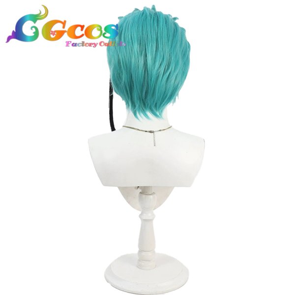 画像3: ツイステッドワンダーランド　ウィッグ　フロイド・リーチ　珊瑚の海のエタニティ・フロート　コスプレ衣装 (3)