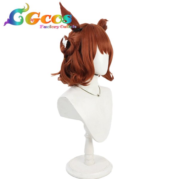 画像2: ウマ娘プリティーダービー　ウィッグ　アストンマーチャン(バレンタイン)　コスプレ衣装 (2)
