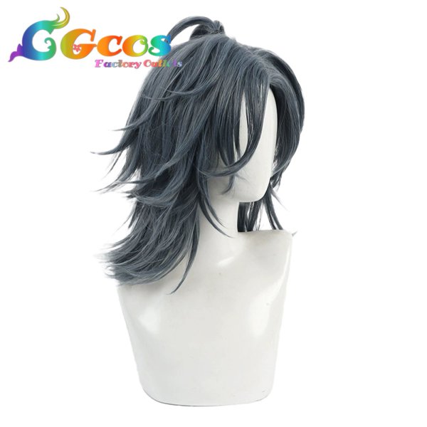 画像2: 刀剣乱舞　ウィッグ　大典太光世　コスプレ衣装 (2)